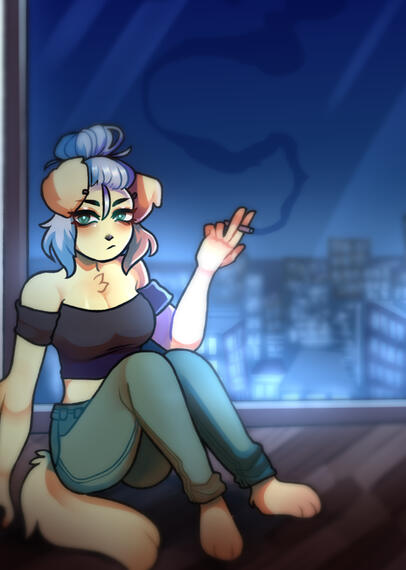 Character does not belong to me.