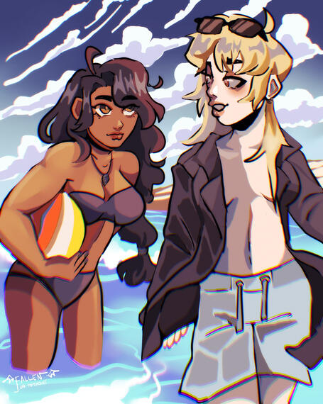 Character does not belong to me.